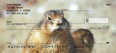 Prairie Dog Personal Checks